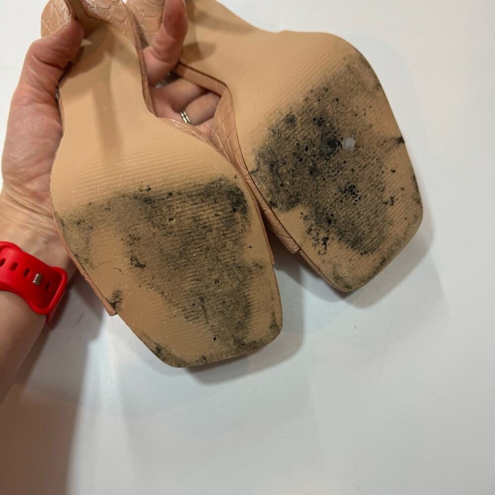 Steve Madden Signal Tan Croco Size 9,5 - image 6